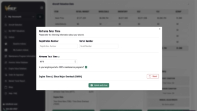 Order Subscriptions | VREF Aircraft Values & Appraisals